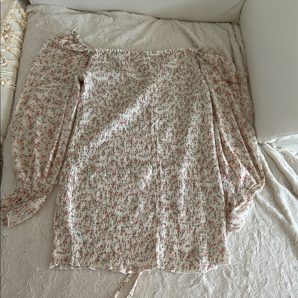 Floral Long Sleeve Dress